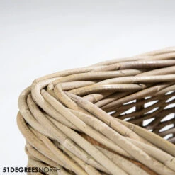 51 Degrees North Rattan Bed -Hundebedarf Geschäft 51 degrees north rattan bed 209192 0500 none