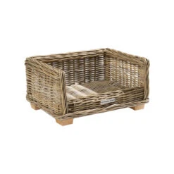 51 Degrees North Rattan Bed -Hundebedarf Geschäft 51 degrees north rattan bed 216947 0500 none