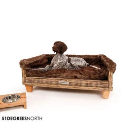 51 Degrees North Rattan Cover Bed -Hundebedarf Geschäft 51 degrees north rattan cover bed 212411 0500 none