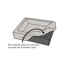 Bia Bed Rib-Bezug -Hundebedarf Geschäft bia bed rib overtrek 191357 0500 none