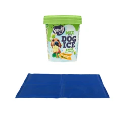 Kombi-Deal: Trixie Kühlmatte + Smoofl Hunde-Eiscreme -Hundebedarf Geschäft combi deal trixie cooling mat smoofl hondenijs 204926 0500 none