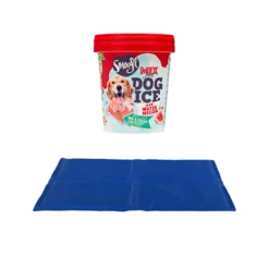 Kombi-Deal: Trixie Kühlmatte + Smoofl Hunde-Eiscreme -Hundebedarf Geschäft combi deal trixie cooling mat smoofl hondenijs 204935 0500 none