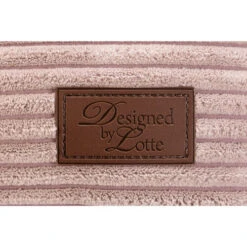 Designed By Lotte Hundekorb Ribbed -Hundebedarf Geschäft designed by lotte ribbed hondenmand roze 190400 0500 none