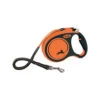 Flexi Rollleine XTREME - Tape Leash Orange -Hundebedarf Geschäft flexi rollijn xtreme tape leash orange 176485 0500 none