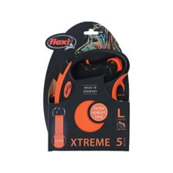 Flexi Rollleine XTREME - Tape Leash Orange -Hundebedarf Geschäft flexi rollijn xtreme tape leash orange 176491 0500 none