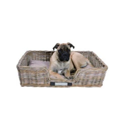 Happy House Weidenkorb Eckig -Hundebedarf Geschäft happy house rieten mand recht 167215 0500 none