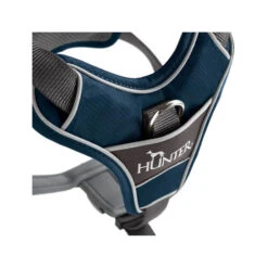 Hunter Geschirr Divo Dunkelblau/Grau -Hundebedarf Geschäft hunter harnas divo donkerblauwgrijs 166900 0500 none