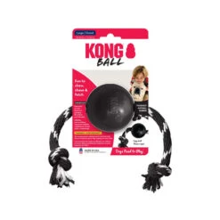 KONG Extreme Ball Mit Seil -Hundebedarf Geschäft kong extreme bal met touw 181819 0500 none