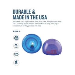 Planet Dog Orbee-Tuff Lil’ Snoop Toy -Hundebedarf Geschäft orbee tuff lil snoop toy 203411 0500 none