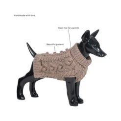 PAIKKA Handmade Knit Sweater -Hundebedarf Geschäft paikka handmade knit sweater green 219665 0500 none