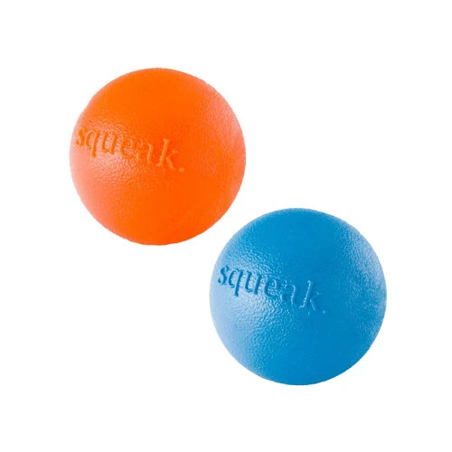 Planet Dog Orbee Tuff Squeak Ball - Orange 3 Planet Dog Orbee Tuff Squeak Ball - Orange