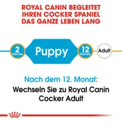 Royal Canin Cocker Puppy - Hundefutter -Hundebedarf Geschäft royal canin cocker puppy hondenvoer 138199 0500 none