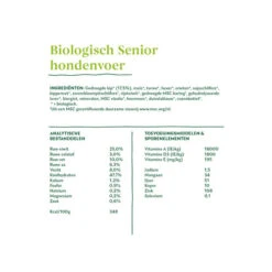 Yarrah - Trockenfutter Senior Mit Huhn, Fisch Und Kräutern Bio -Hundebedarf Geschäft yarrah droogvoer hond senior bio 201149 0500 none
