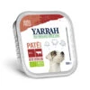Yarrah - Bio Nassfutter Paté Mit Rind Und Huhn -Hundebedarf Geschäft yarrah natvoer kuipje pat met rund en kip 157964 0500 none